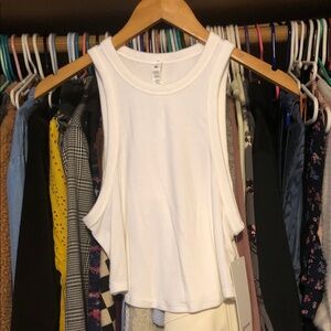 Lululemon Athletica White Tank Top